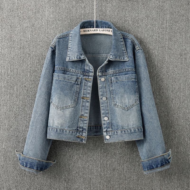 Model Kit Varnish - Vintage Denim veste femmes printemps et