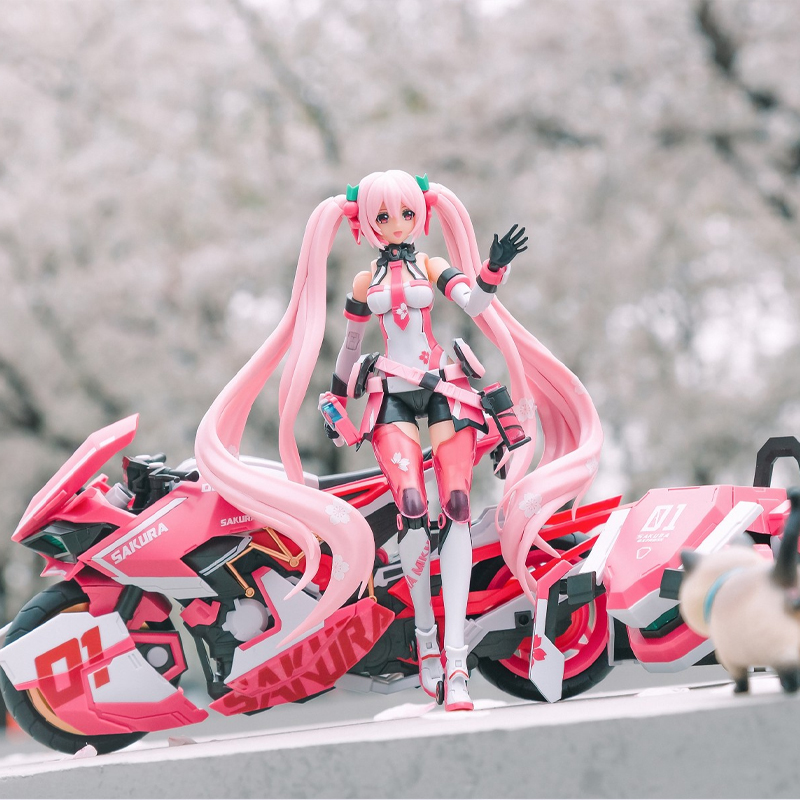Model Kit Sonic - Véritable Soskill Hatsune Miku Sakura Mirai