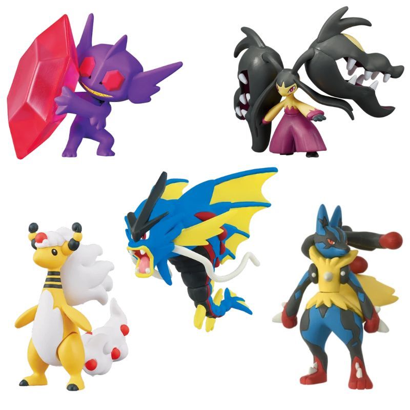 Model Kit Lucario - Nouvelles figurines Pokémon TOMY 2025, édition
