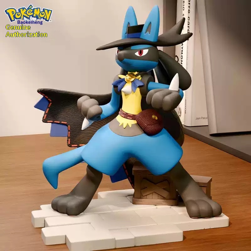 Model Kit Lucario - Figurine d'action Pokemon Lucario, figurine de