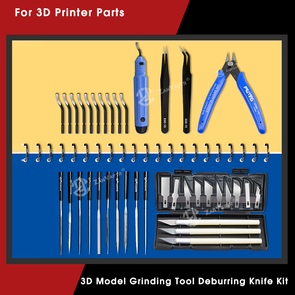Model Kit Cutter - Outil de meulage modèle 3D, Kit