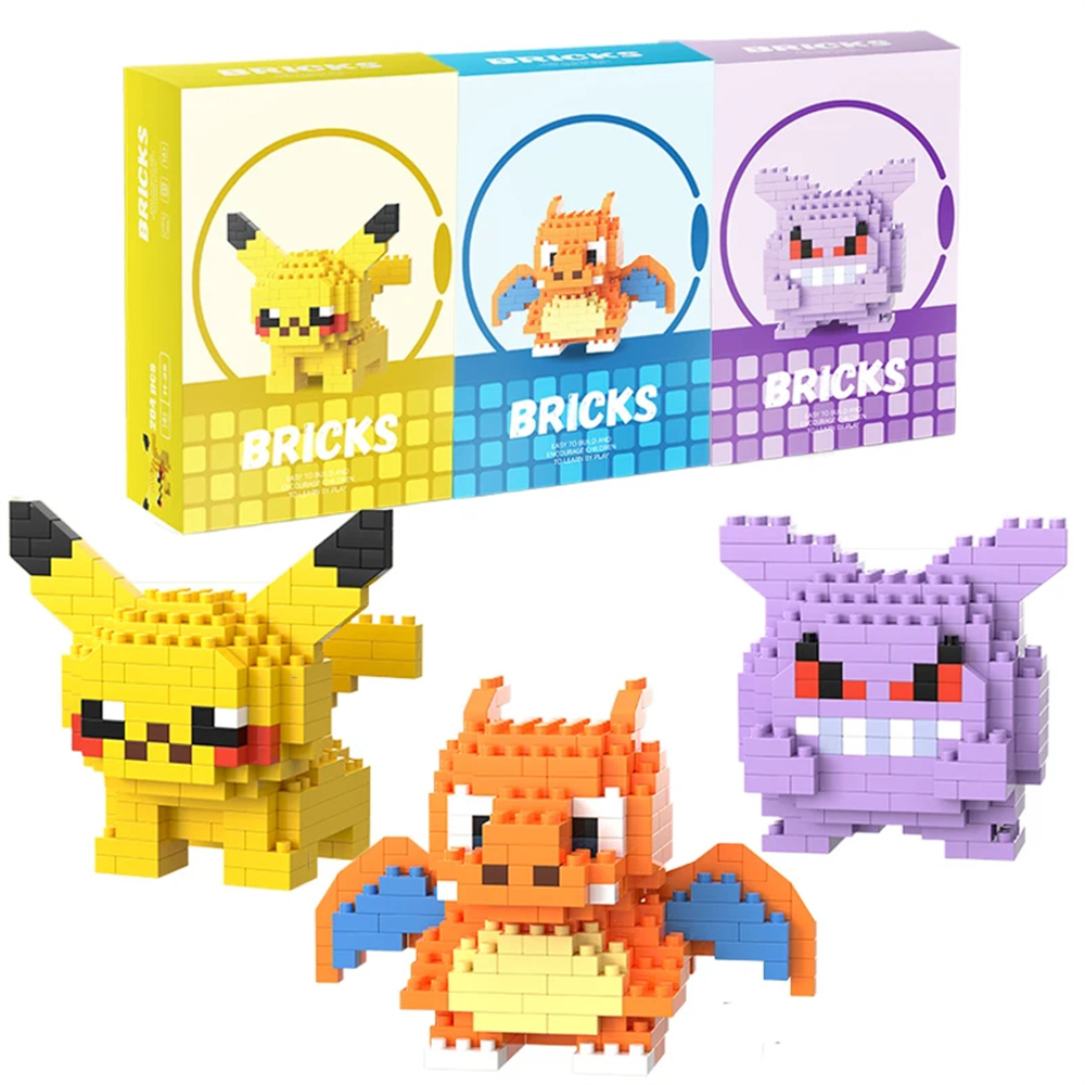 Model Kit Walmart - Micro blocs de construction Pokemon Pikachu