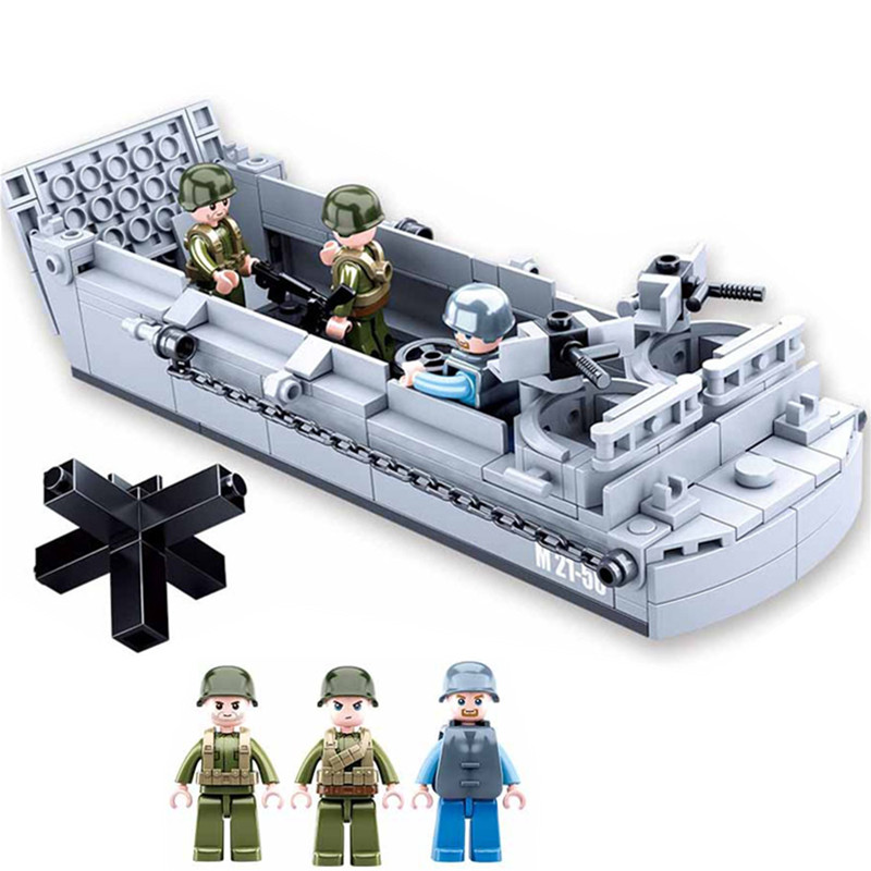 Model Kit Lucario - Sluban WW2 US militaire Higgins atterrissage