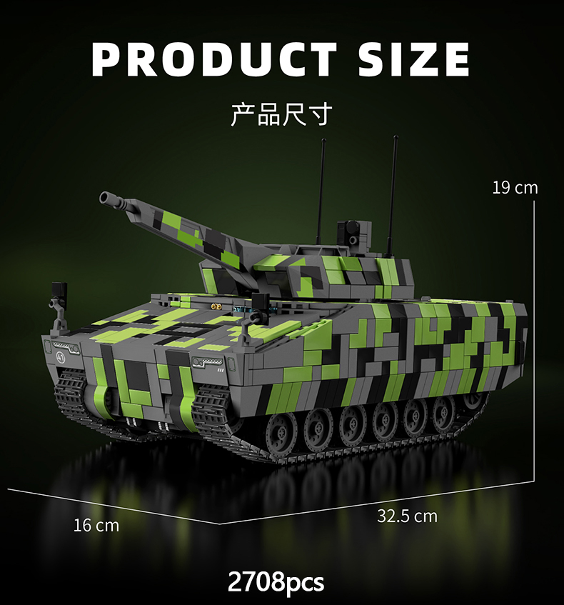 Model Kit Lynx - Ensemble de construction de char militaire