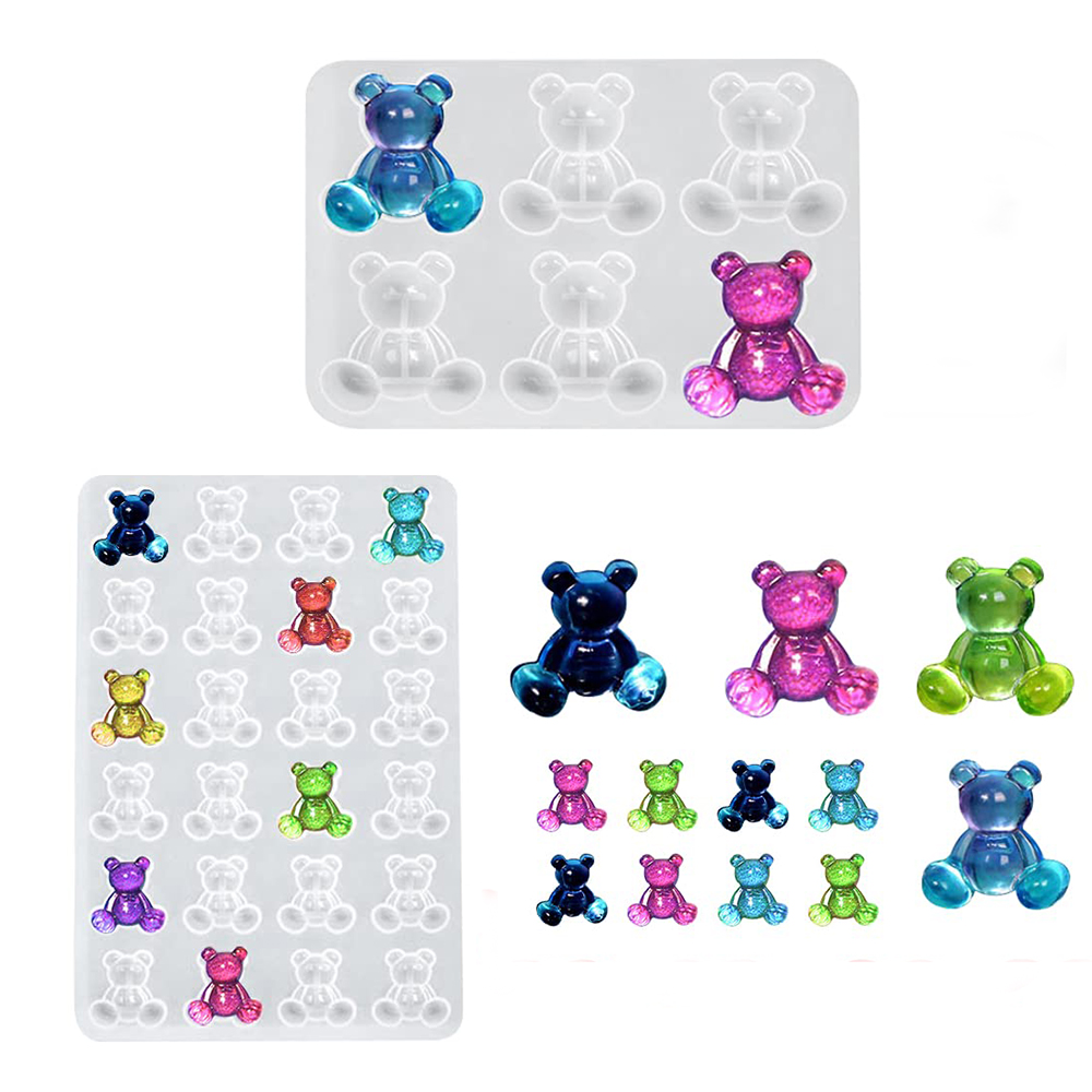 Model Kit Varnish - Moules en résine d'ours en cristal