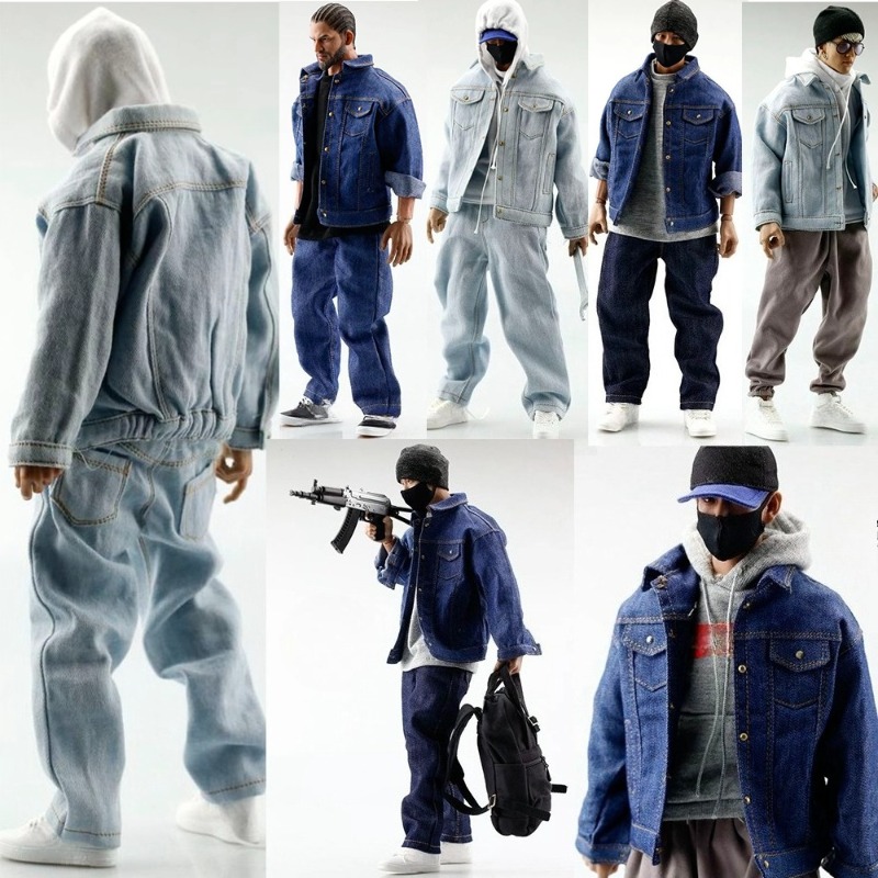 Model Kit Varnish - 1/6 échelle mâle soldat mode Denim