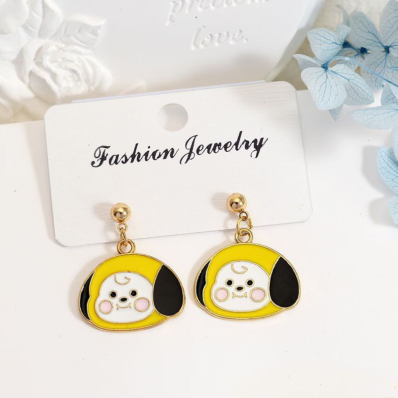 Boucles d'oreilles BT21 Chimmy - Model Kit Mecha Girl avis et prix