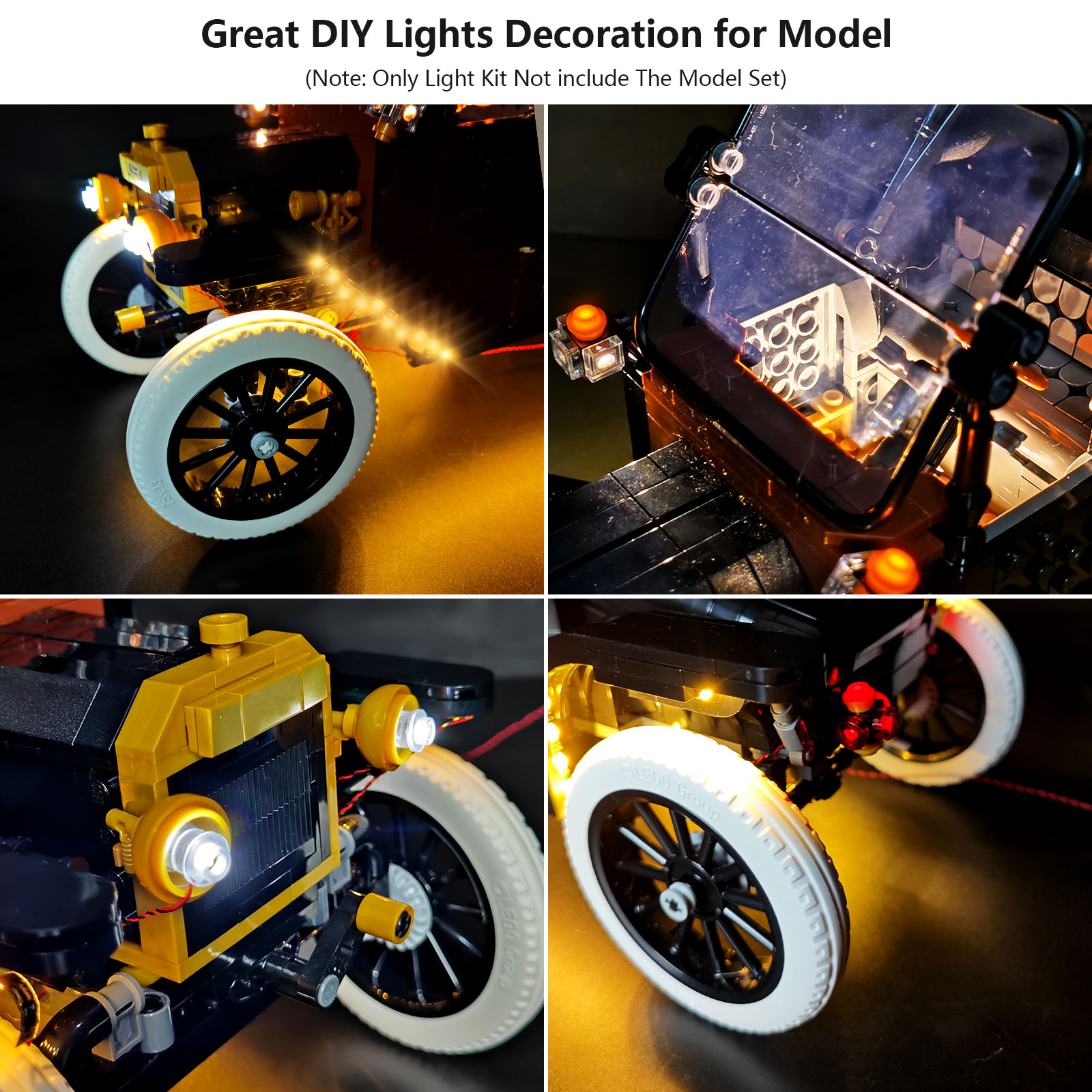 Kit d'éclairage LED LYBMTWF co - Model Kit Walmart avis et prix
