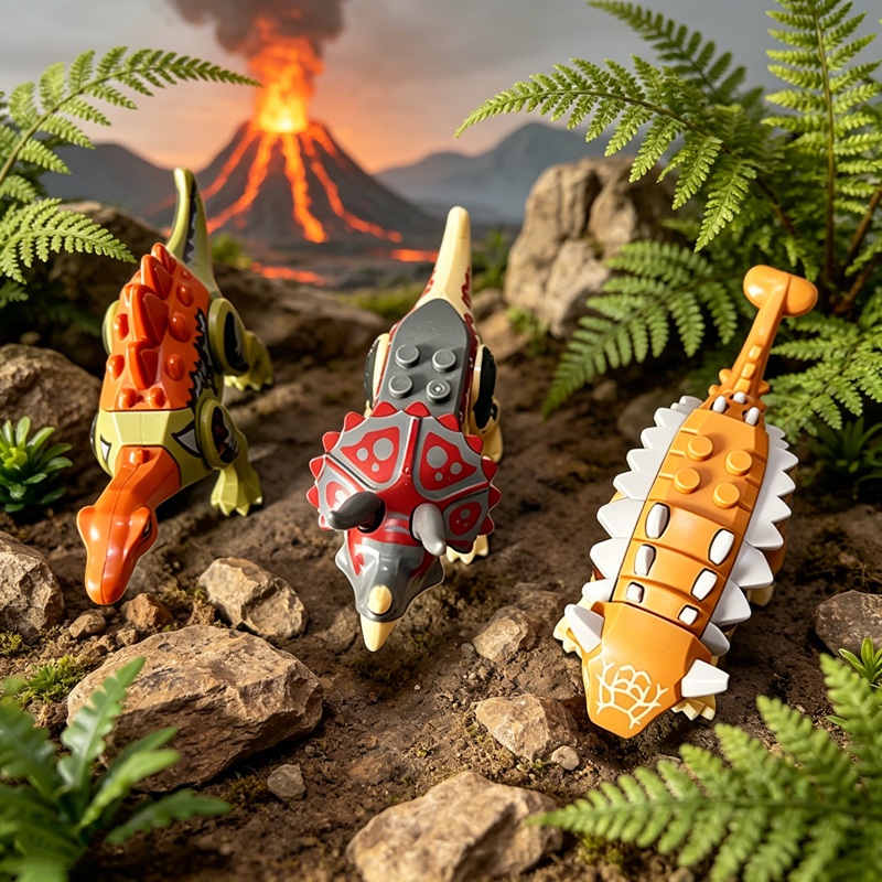 Mini blocs de construction du  - Model Kit Dinosaur Bandai avis et prix