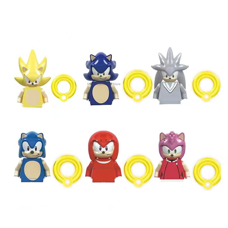 6 pièces/ensemble de figurines - Model Kit Sonic avis et prix