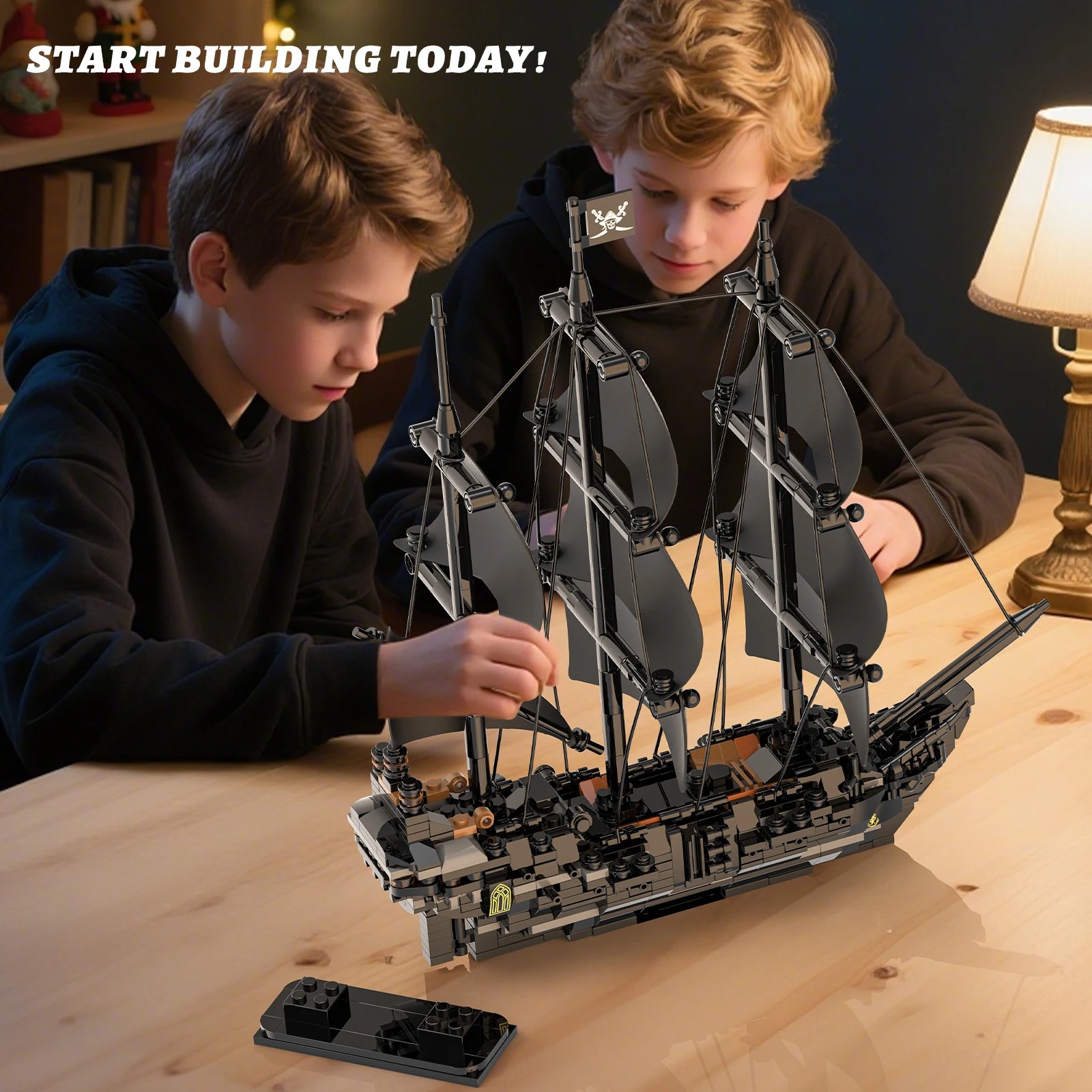Bateau de guerre à voiles MOC, - Model Kit Lucario avis et prix