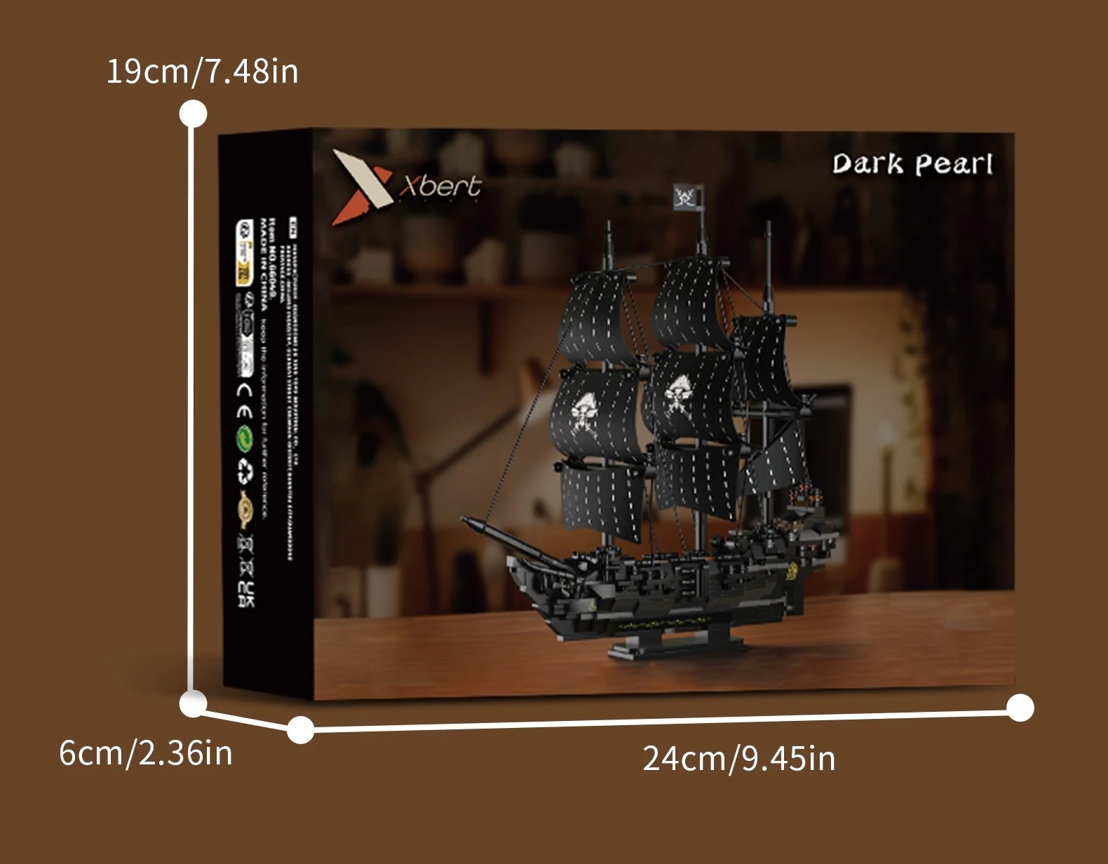 Bateau de guerre à voiles MOC, - Model Kit Lucario avis et prix