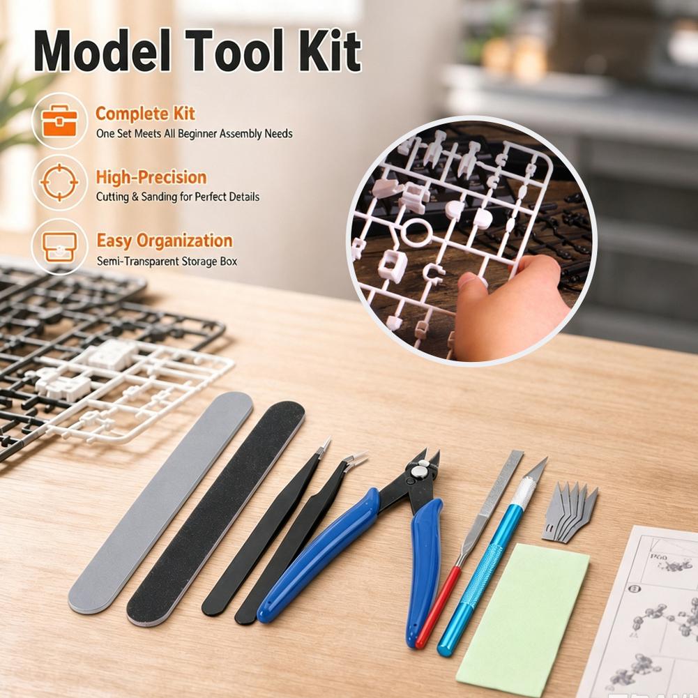 Kit d'outils de modélisme 14 p - Model Kit Clipper avis et prix