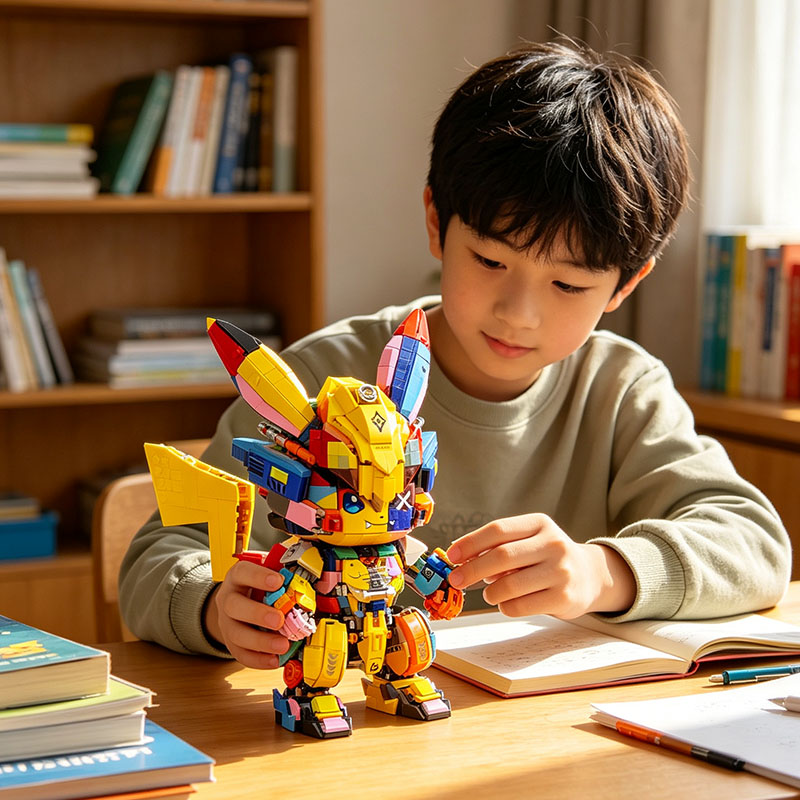 Ensemble de blocs de construct - Model Kit Mecha Girl avis et prix